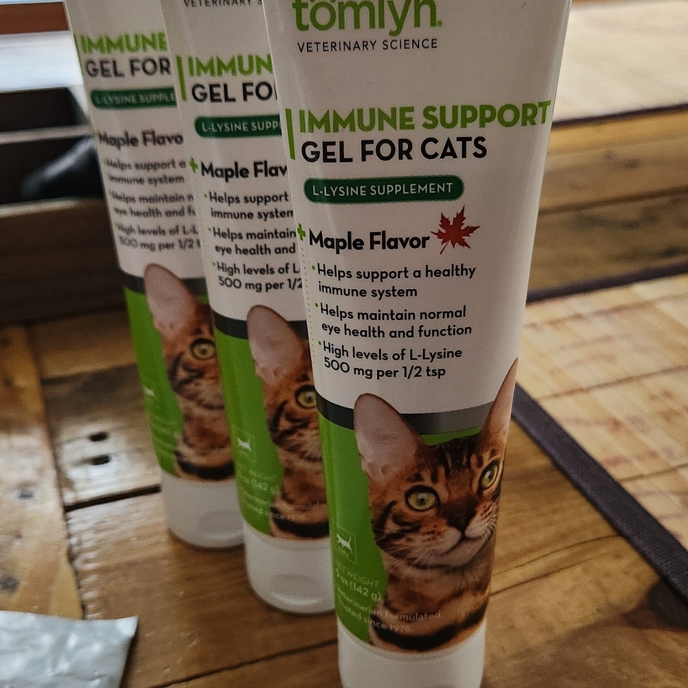 NEW- Immune Support Gel for Cats - Maple Flavor